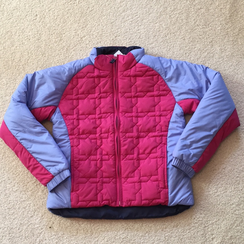 NWT Lands’ End quilted winter puffer coat